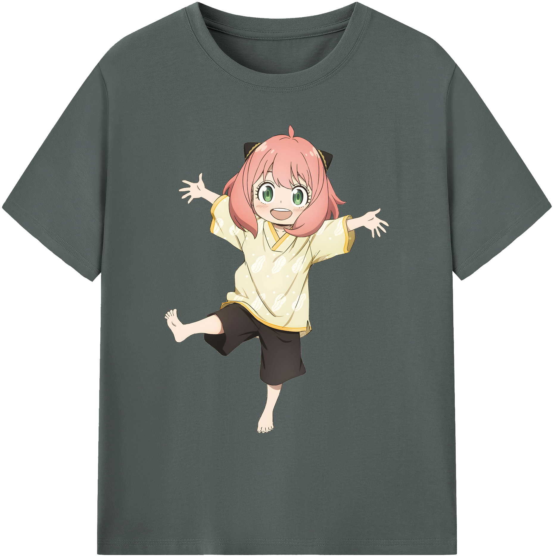 （画像用） SPY×FAMILY间谍家家酒 綿100％ メンズ半袖Tシャツ｜肌触りやわらか＆通気性